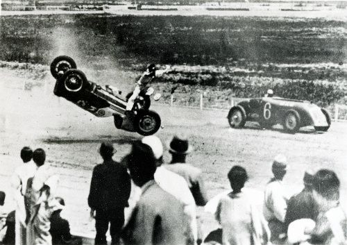 Honda crash Tamagawa