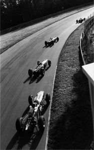 parabolica 1965 - clark leading stewart hill and gurney